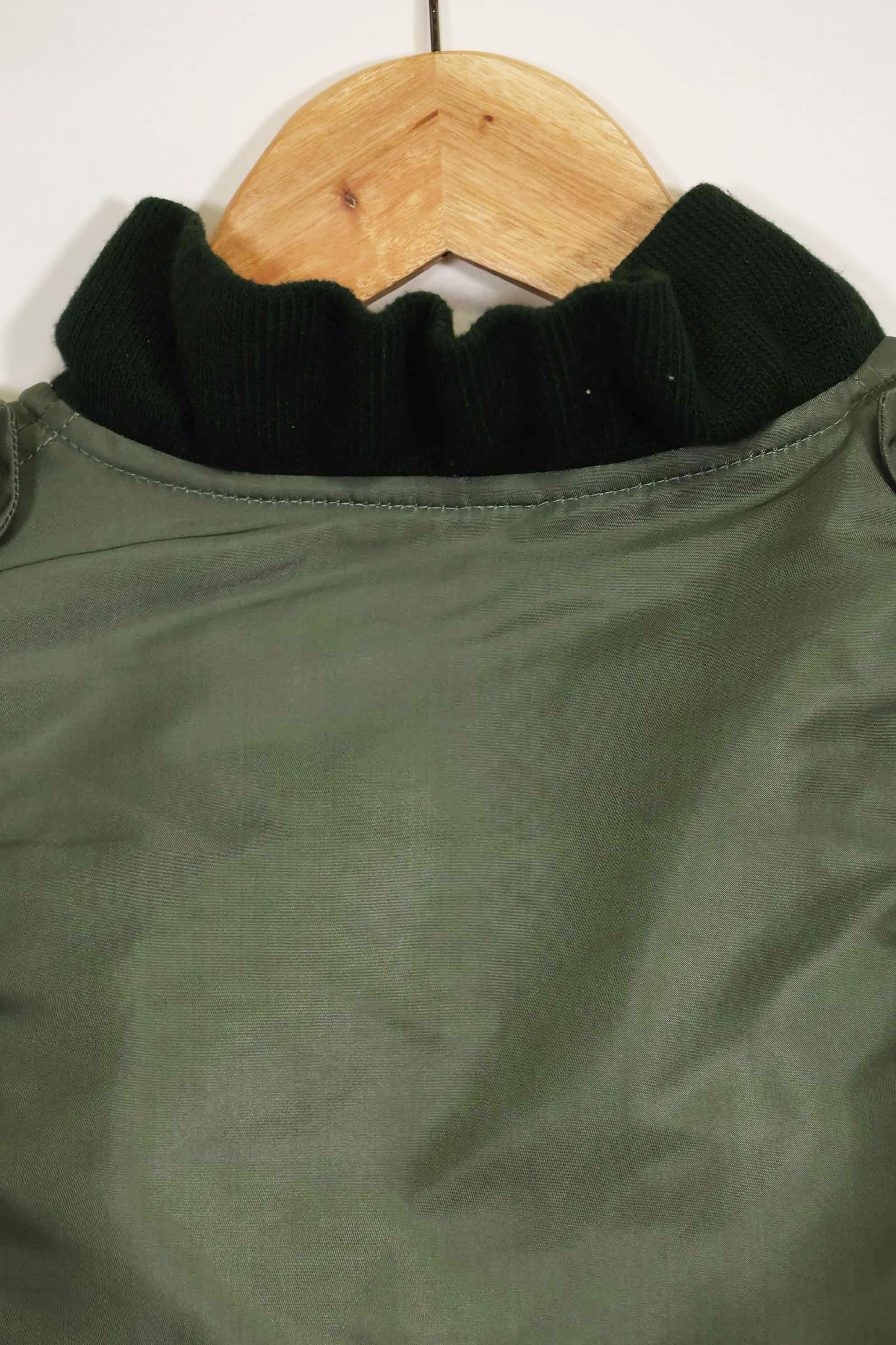 1960 Contract USAF eclectic L2-B 17th Air Force light zone flight jacket, used.