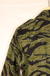 1968 Contract, South Vietnamese Marine Corps, 4th Model VNMC Tiger Stripe Shirt, Virtually Unused, Size A-3