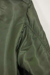 1960 Contract USAF eclectic L2-B 17th Air Force light zone flight jacket, used.
