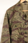 Osaka MASH A-XL silver tiger stripe Asian cut shirt, used, faded.