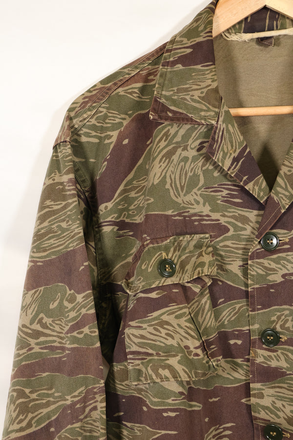 Osaka MASH A-XL silver tiger stripe Asian cut shirt, used, faded.