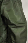 1960 Contract USAF eclectic L2-B 17th Air Force light zone flight jacket, used.