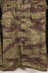 Osaka MASH A-XL silver tiger stripe Asian cut shirt, used, faded.
