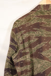 Osaka MASH A-XL silver tiger stripe Asian cut shirt, used, faded.