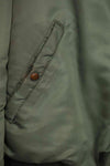 1950's USAF B-15D ribbed modified flight jacket size 42, used for high altitude