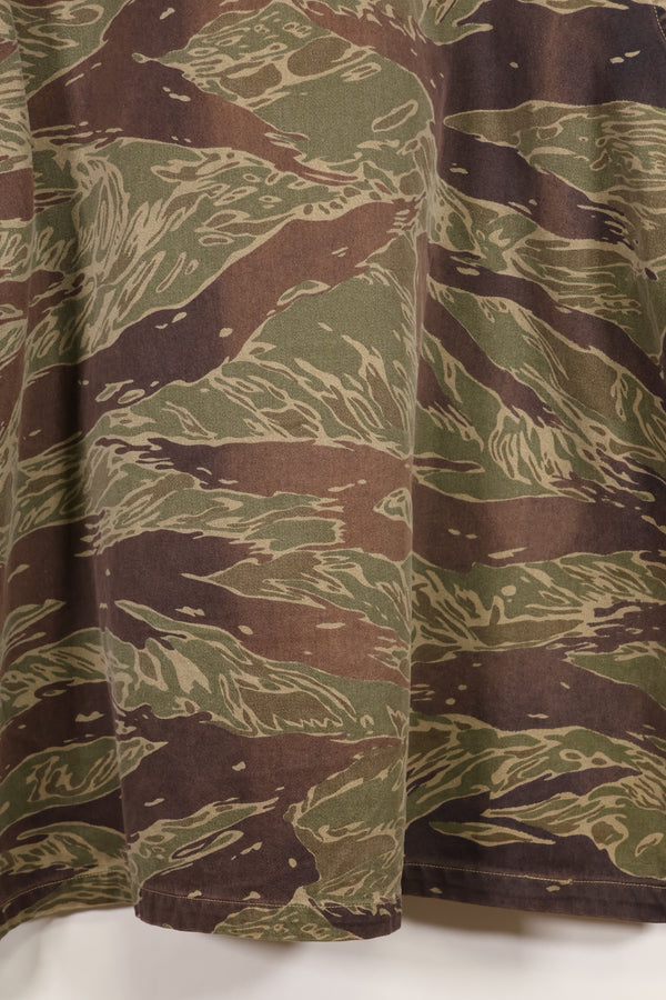 Osaka MASH A-XL silver tiger stripe Asian cut shirt, used, faded.