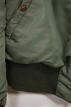 1950's USAF B-15D ribbed modified flight jacket size 42, used for high altitude