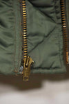 1950's USAF B-15D ribbed modified flight jacket size 42, used for high altitude