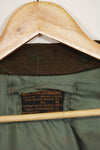 1950's USAF B-15D ribbed modified flight jacket size 42, used for high altitude