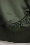 1950's USAF B-15D ribbed modified flight jacket size 42, used for high altitude