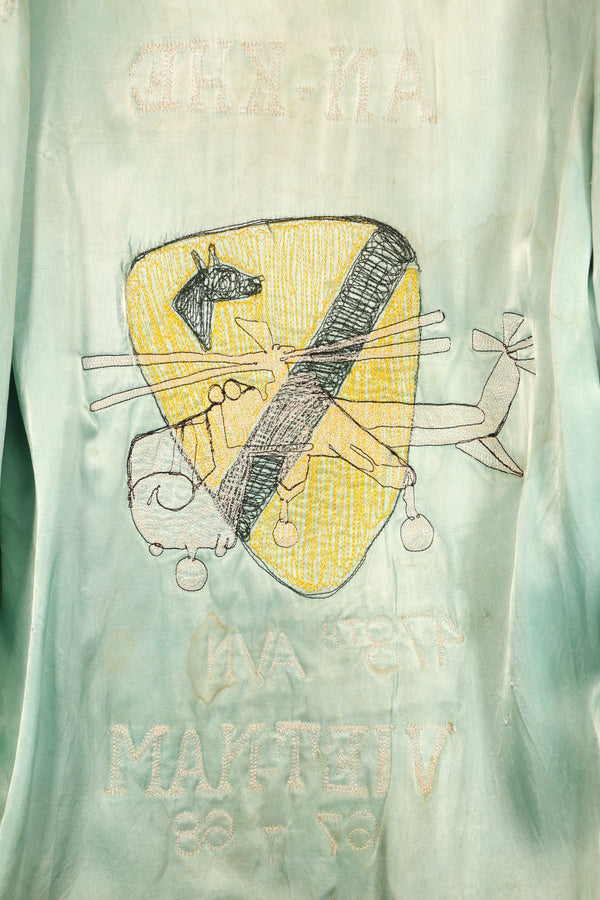 1967–68 U.S. Army 1st Cavalry Division AN-KHE 478th AVN Tour Jacket, Vietnam Jacket, Used