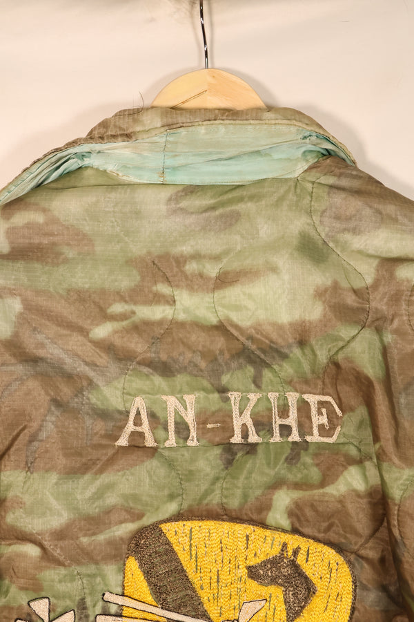 1967–68 U.S. Army 1st Cavalry Division AN-KHE 478th AVN Tour Jacket, Vietnam Jacket, Used