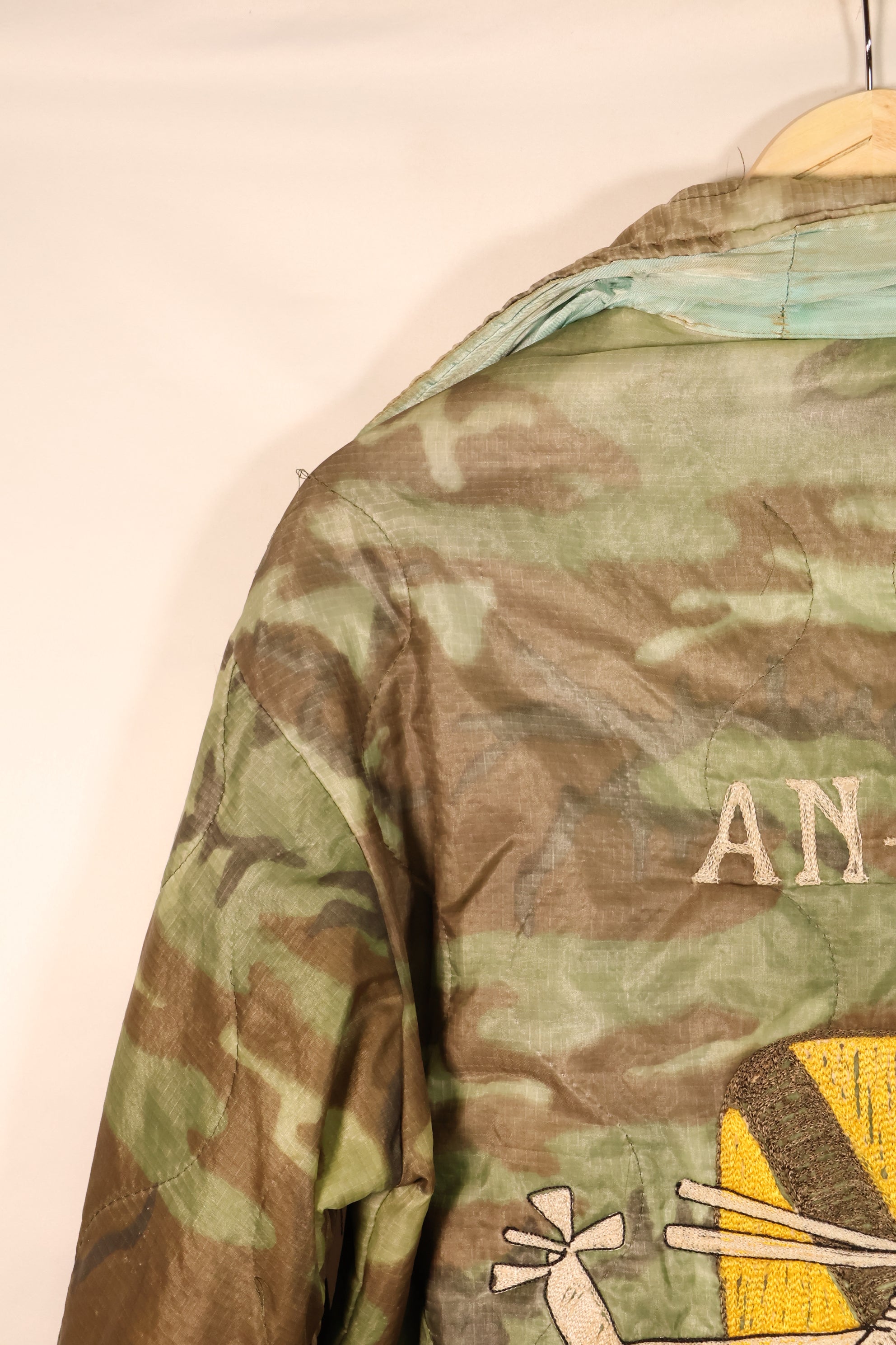 1967–68 U.S. Army 1st Cavalry Division AN-KHE 478th AVN Tour Jacket, Vietnam Jacket, Used