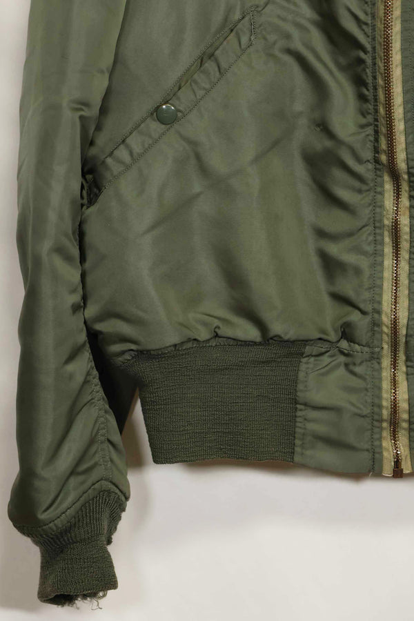1969年契約　アメリカ空軍　L2-B　ライトゾーン　フライトジャケット　パッチ・階級章付　中古品