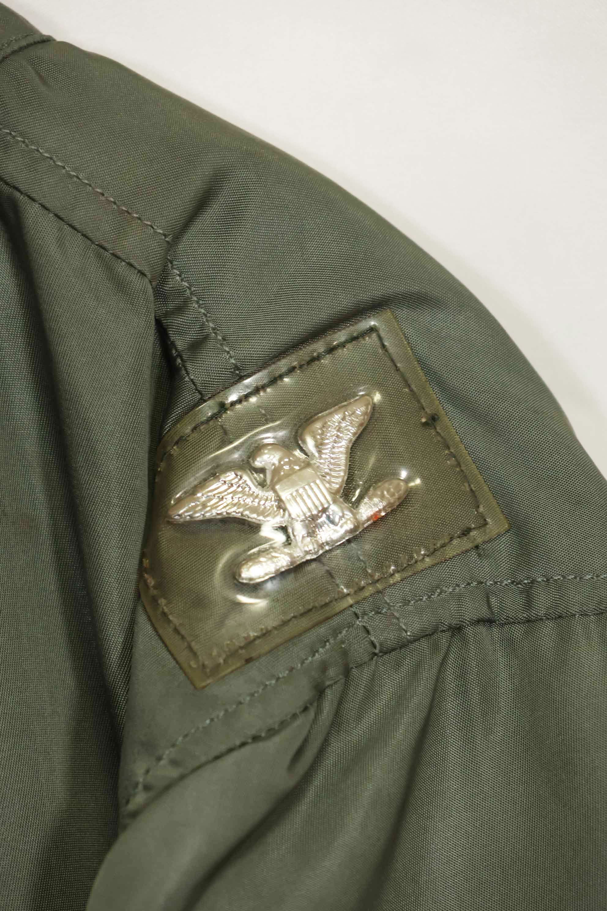 1969年契約　アメリカ空軍　L2-B　ライトゾーン　フライトジャケット　パッチ・階級章付　中古品