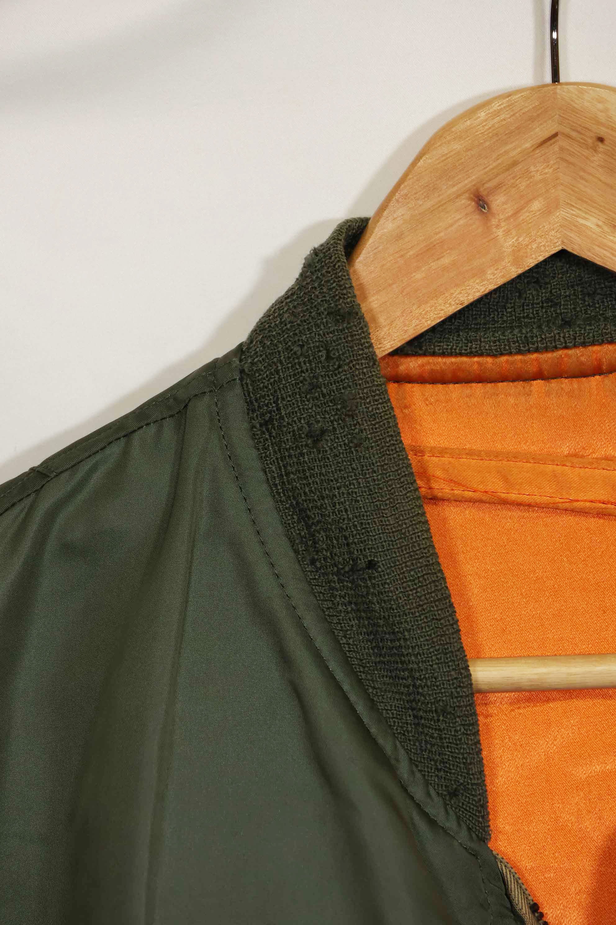 1968 Contract USAF L2-B Light Zone Flight Jacket Large Size Used