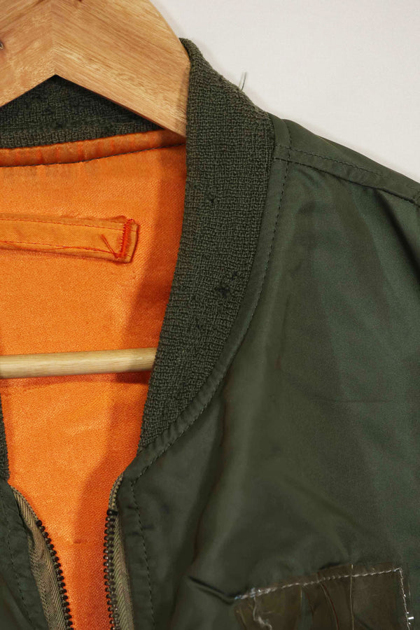 1968 Contract USAF L2-B Light Zone Flight Jacket Large Size Used