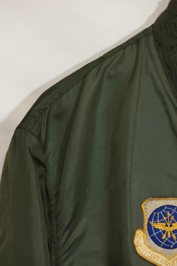 1968 Contract USAF L2-B Light Zone Flight Jacket Large Size Used
