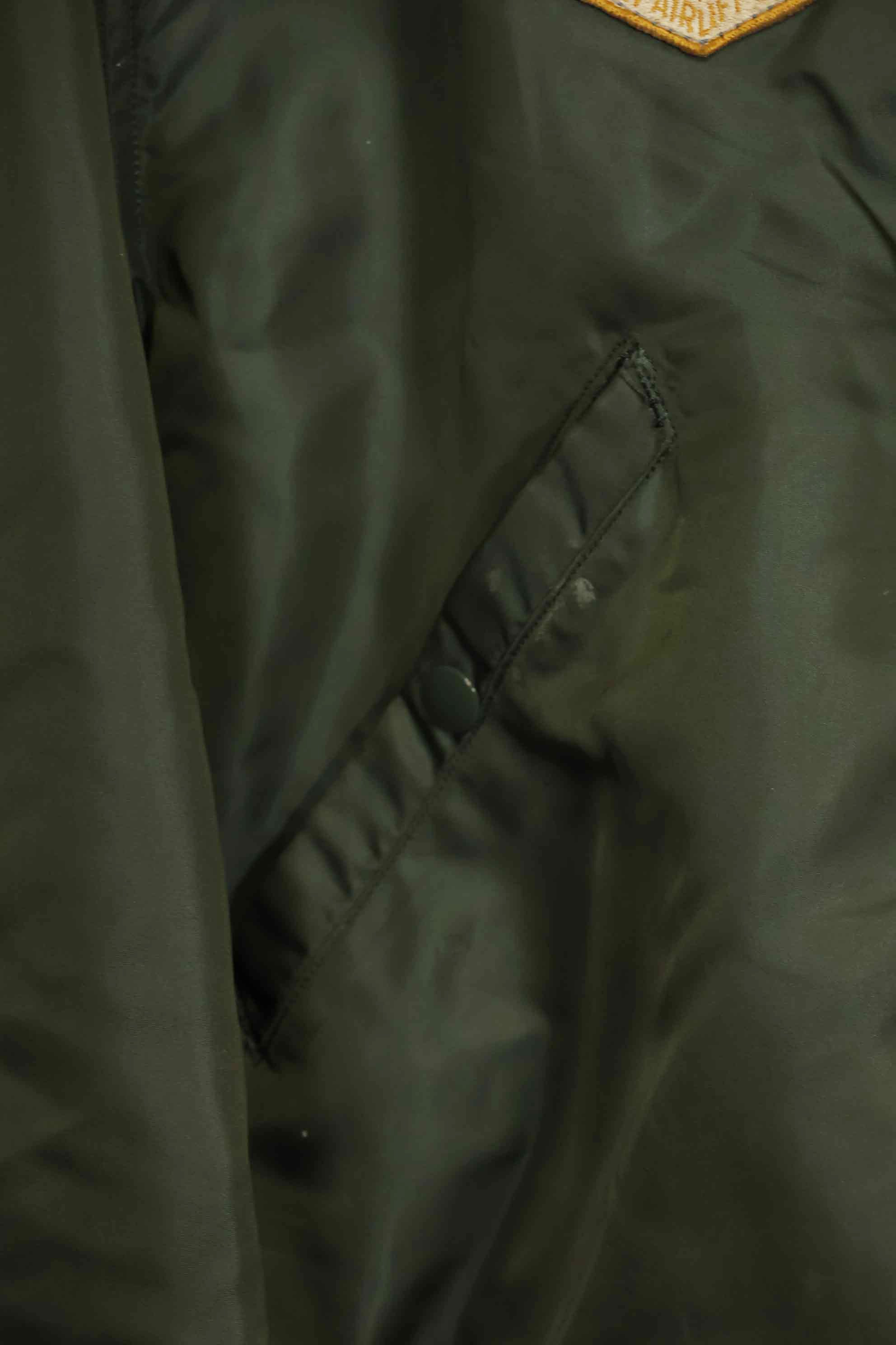 1968 Contract USAF L2-B Light Zone Flight Jacket Large Size Used