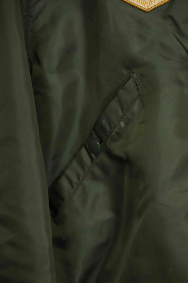 1968 Contract USAF L2-B Light Zone Flight Jacket Large Size Used