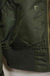 1968 Contract USAF L2-B Light Zone Flight Jacket Large Size Used