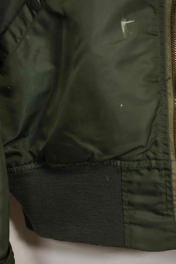 1968 Contract USAF L2-B Light Zone Flight Jacket Large Size Used