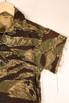 ประมาณปี 1965–66, แบบตัดเย็บสไตล์เอเชีย, ลายเสือโอกินาวา, เสื้อลายเสือแขนสั้นสั่งตัดพิเศษ, JWD, มือสอง