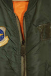 1968 Contract USAF L2-B Light Zone Flight Jacket Large Size Used
