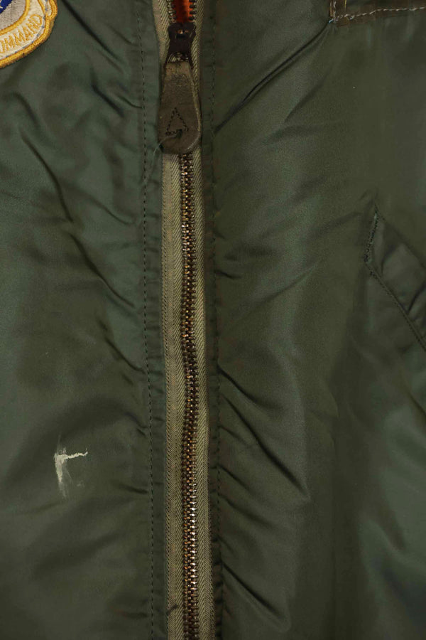 1968 Contract USAF L2-B Light Zone Flight Jacket Large Size Used