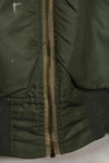 1968 Contract USAF L2-B Light Zone Flight Jacket Large Size Used