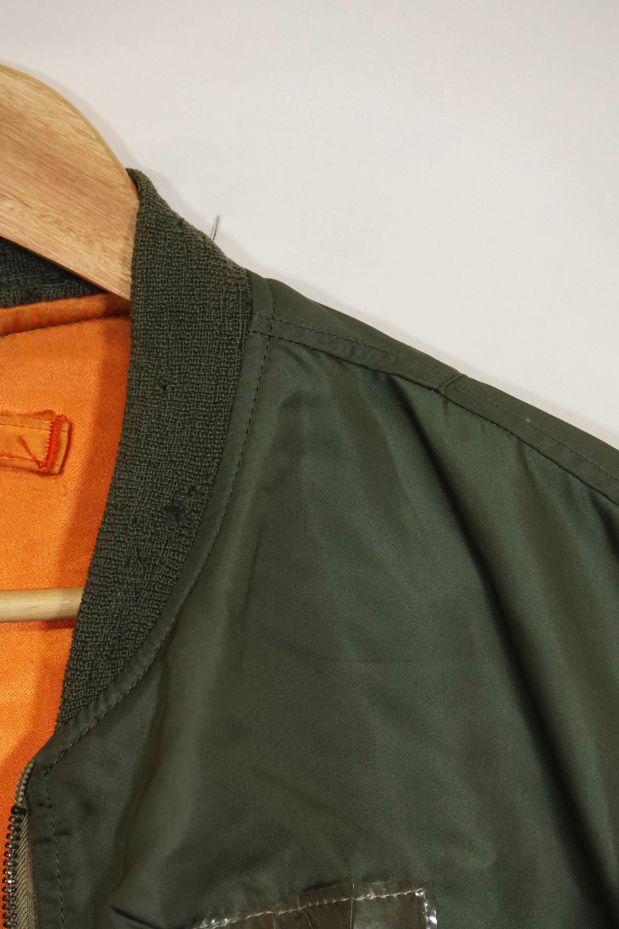 1968 Contract USAF L2-B Light Zone Flight Jacket Large Size Used