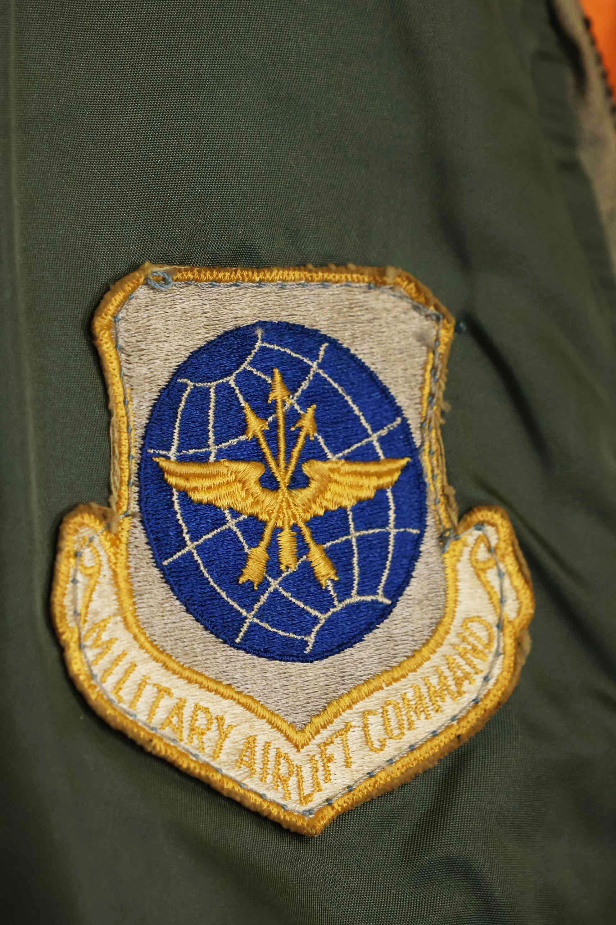 1968 Contract USAF L2-B Light Zone Flight Jacket Large Size Used