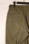 実物　1940年代後半〜50年代前半　M45 ODコットンフィールドパンツ　中古品　使用感強い