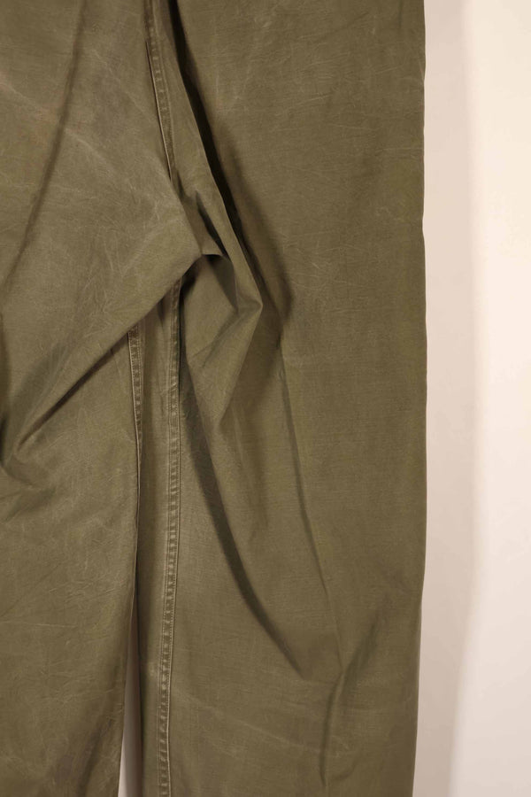 実物　1940年代後半〜50年代前半　M45 ODコットンフィールドパンツ　中古品　使用感強い