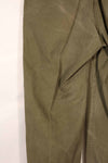 実物　1940年代後半〜50年代前半　M45 ODコットンフィールドパンツ　中古品　使用感強い