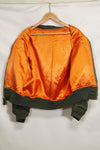 1968 Contract USAF L2-B Light Zone Flight Jacket Large Size Used
