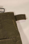 実物　1940年代後半〜50年代前半　M45 ODコットンフィールドパンツ　中古品　使用感強い