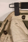 実物　1940年代後半〜50年代前半　M45 ODコットンフィールドパンツ　中古品　使用感強い