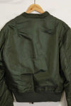 1968 Contract USAF L2-B Light Zone Flight Jacket Large Size Used