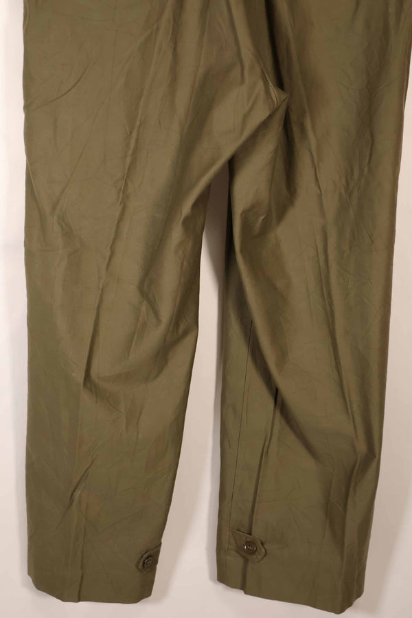 実物　1940年代後半〜50年代前半　M45 ODコットンフィールドパンツ　中古品　状態良い