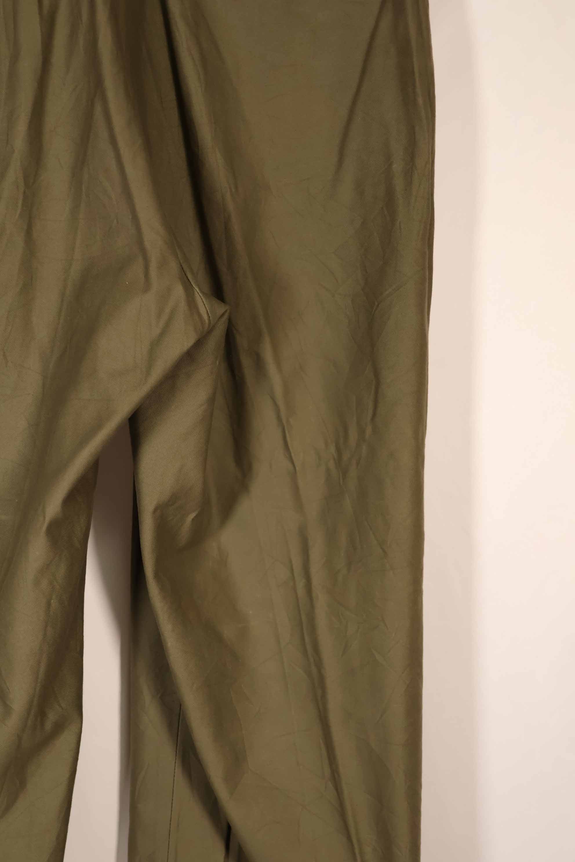 実物　1940年代後半〜50年代前半　M45 ODコットンフィールドパンツ　中古品　状態良い