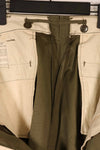 実物　1940年代後半〜50年代前半　M45 ODコットンフィールドパンツ　中古品　状態良い