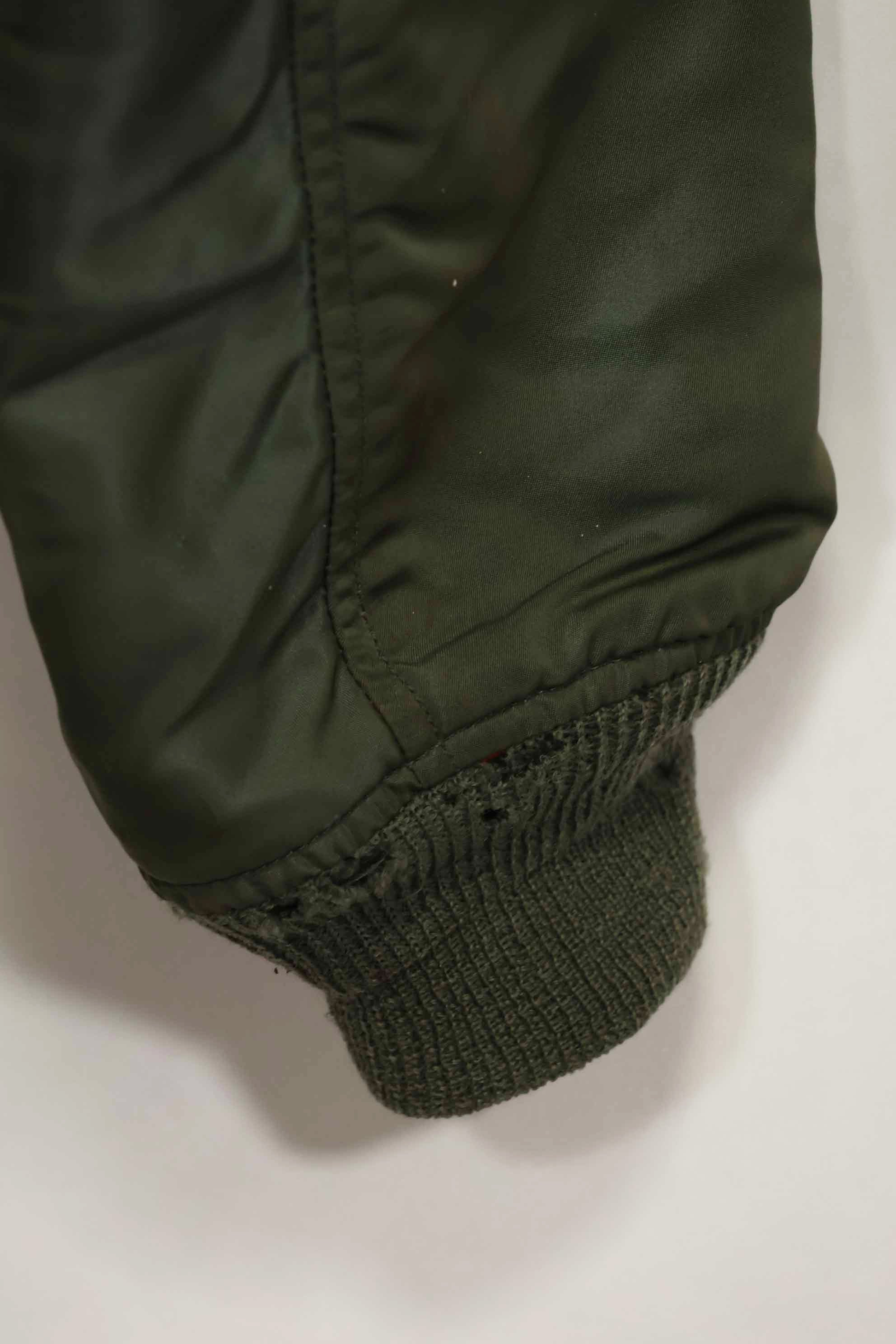 1968 Contract USAF L2-B Light Zone Flight Jacket Large Size Used