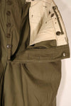 実物　1940年代後半〜50年代前半　M45 ODコットンフィールドパンツ　中古品　状態良い