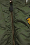 1960年契約　81st Fighter Wing　アメリカ空軍　L2-B　ファイターパイロット　ライトゾーン　フライトジャケット　中古品