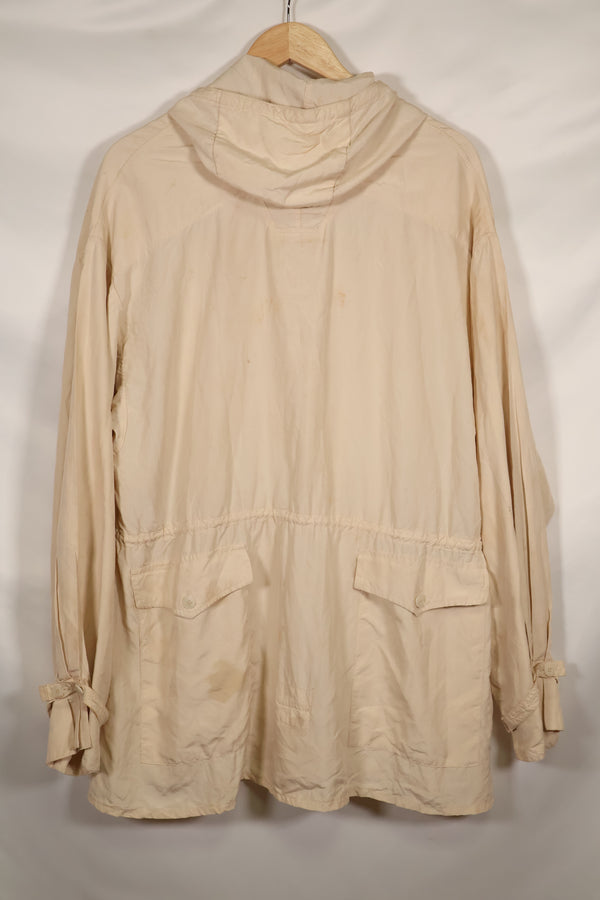 ทศวรรษ 1940 กองทัพเยอรมัน ทหารภูเขา เสื้อฮู้ดแบบมีหมวก แอนอราค ลายพรางหิมะ สภาพดี สินค้ามือสอง