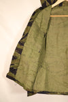 Late 1970s Contract A-M TO78 Silver Tiger Pattern Tiger Stripe Shirt—Unworn