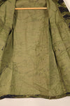 Late 1970s Contract A-M TO78 Silver Tiger Pattern Tiger Stripe Shirt—Unworn