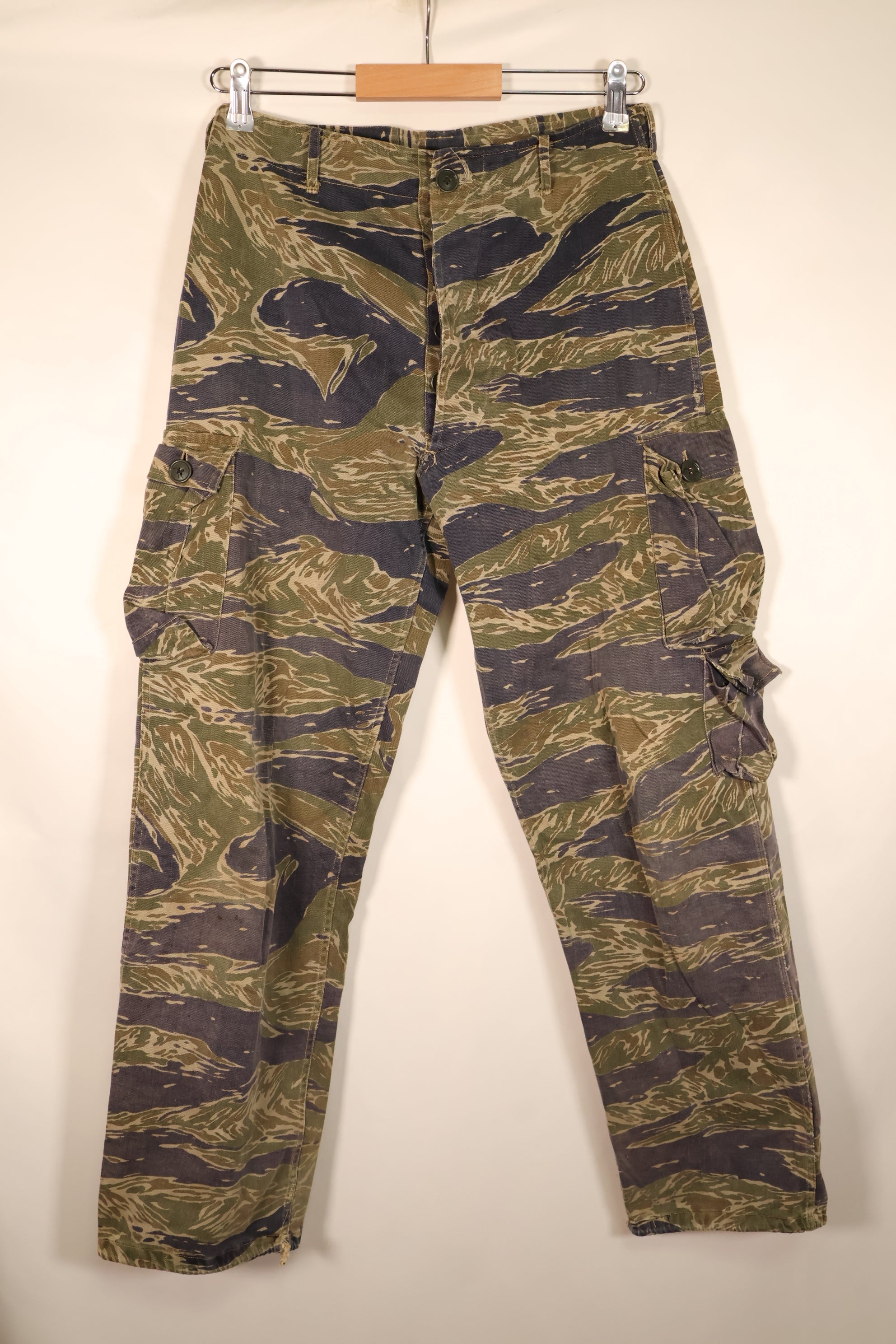 1965~66年頃　A-M　シルバータイガーパターン　タイガーストライプ　パンツ　褪色あり　中古品