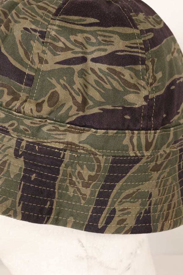 Osaka MASH M Silver Tiger Stripe Beach Ball Hat, used with modifications
